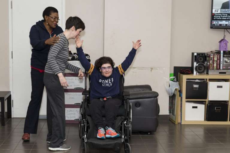 Residential program being held.