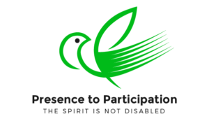bird logo for Presence to Participation