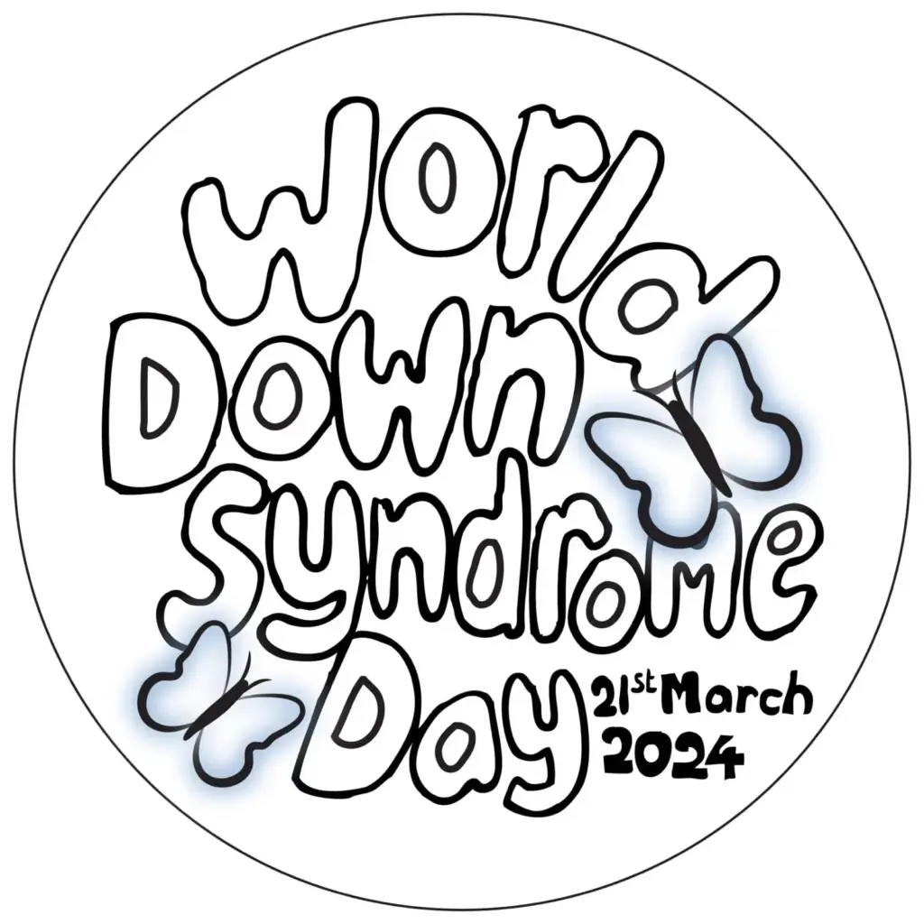 World Down Syndrome Day colouring page